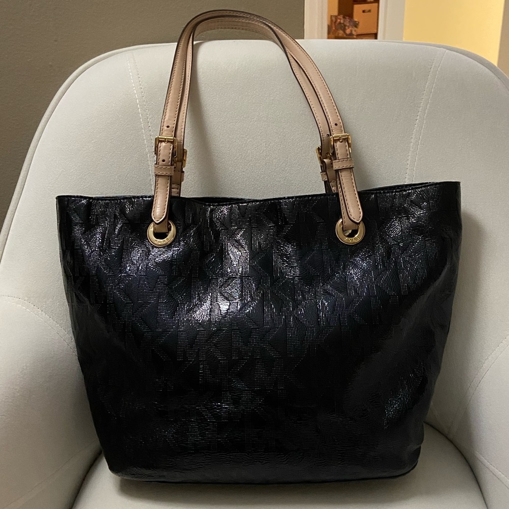 Black Michael Kors Tote Bag